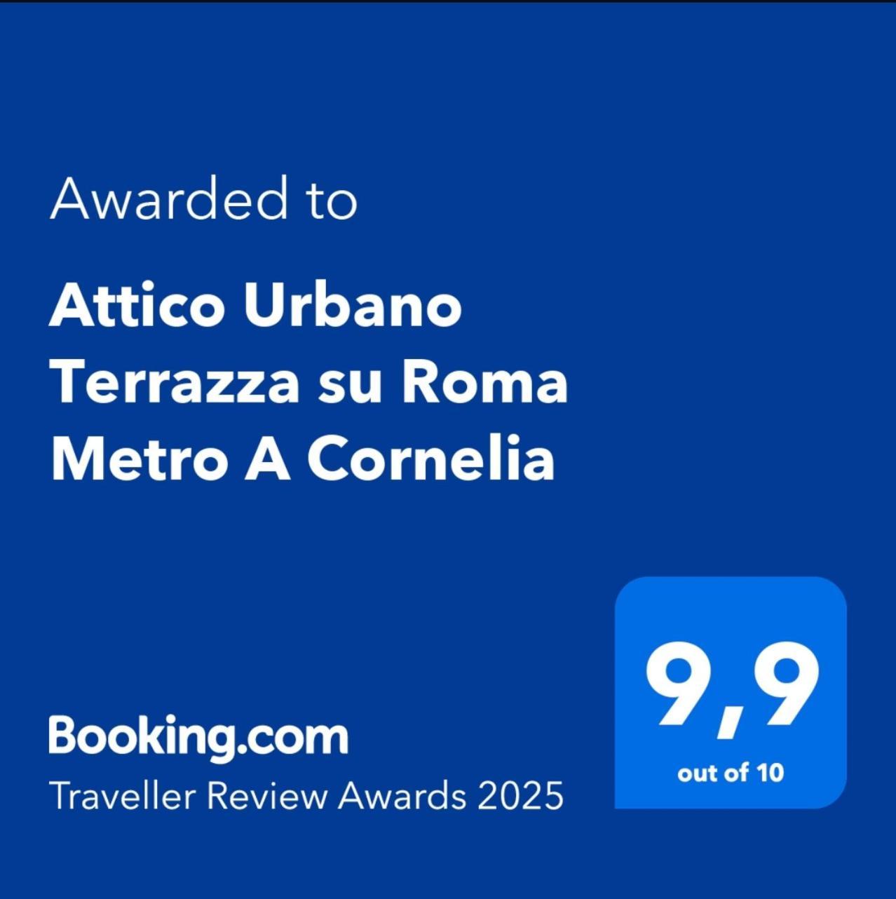 Attico Urbano Terrazza Su Metro A Cornelia Lejlighed